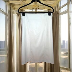 BEBE White Pencil Skirt